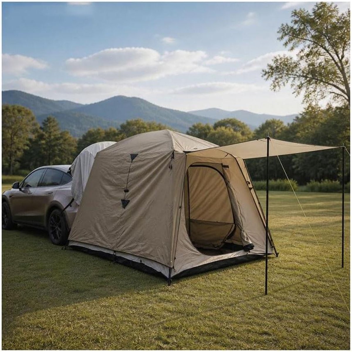 Achterklep Tent - SUV Luifel Schuiltent - Outdoor Kamperen - Directe Kofferbak Uitbreiding - Normaal - Normal