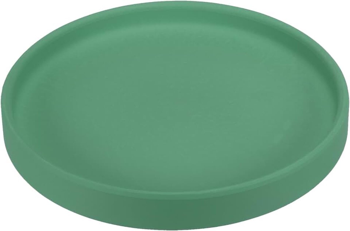 6 Inch Ronde Keramische Plant Schotel, Plant Schotel Lade Bloem Planter Druppelbak Voor Binnen Buiten Patio Balkon, Teal