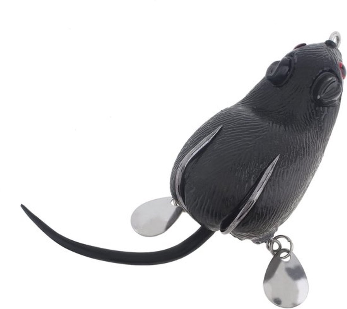 Dailygoods- Kunstaas Muis 7 cm - Kunstaas Set - Kunstaas Snoek - Kunstaas Roofvis - Herbruikbaar - Realistisch Zwemgedrag - Vissenaas