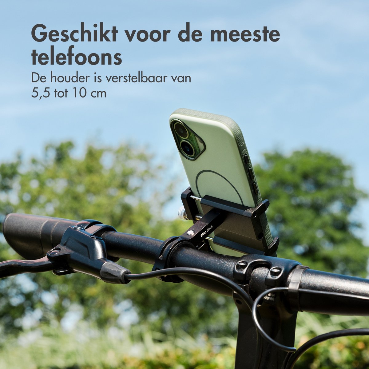 imoshion Aluminium Telefoonhouder Fiets - Verstelbaar en Lichtgewicht - Universeel - GSM Houder — cadeau in Cadeau-ideeën - foto 7