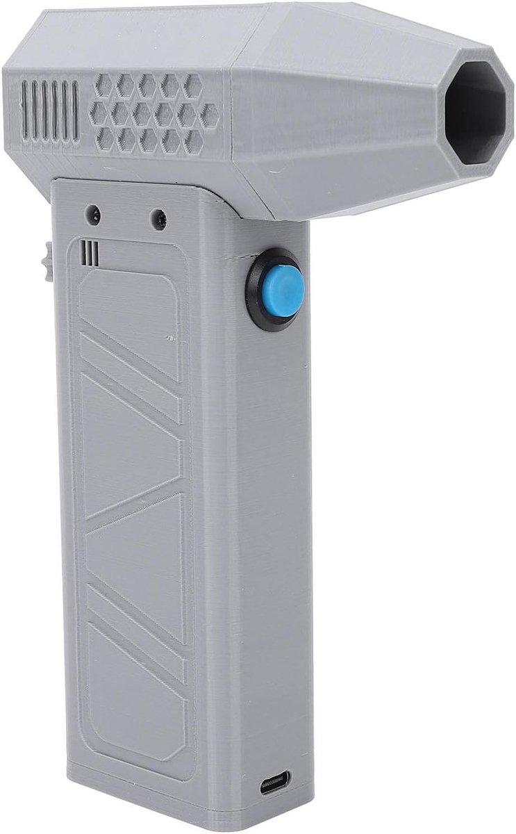 Elektrische Bladblazer - Draagbare Ventilator - Snel Reinigen - 140.000 RPM Motor - Type C Opladen - Zwart