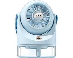 Mistventilator - Persoonlijke ventilator - Persoonlijke verkoeling - Geluidsreductietechnologie -…