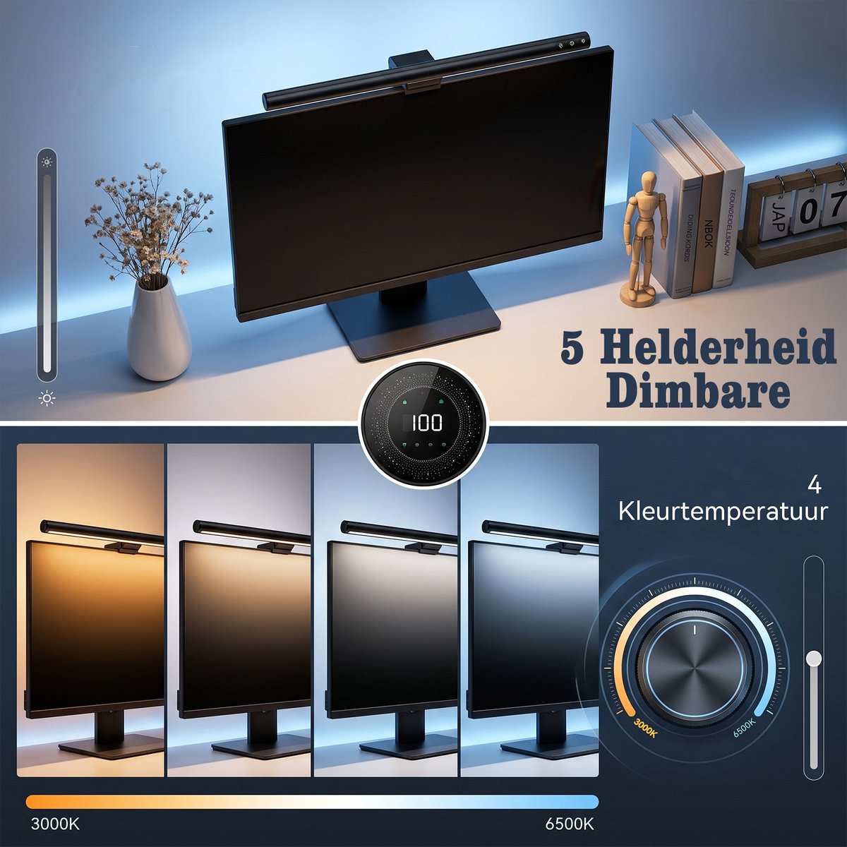 Fokelyi Aluminium Monitor Lamp thumbnail 2