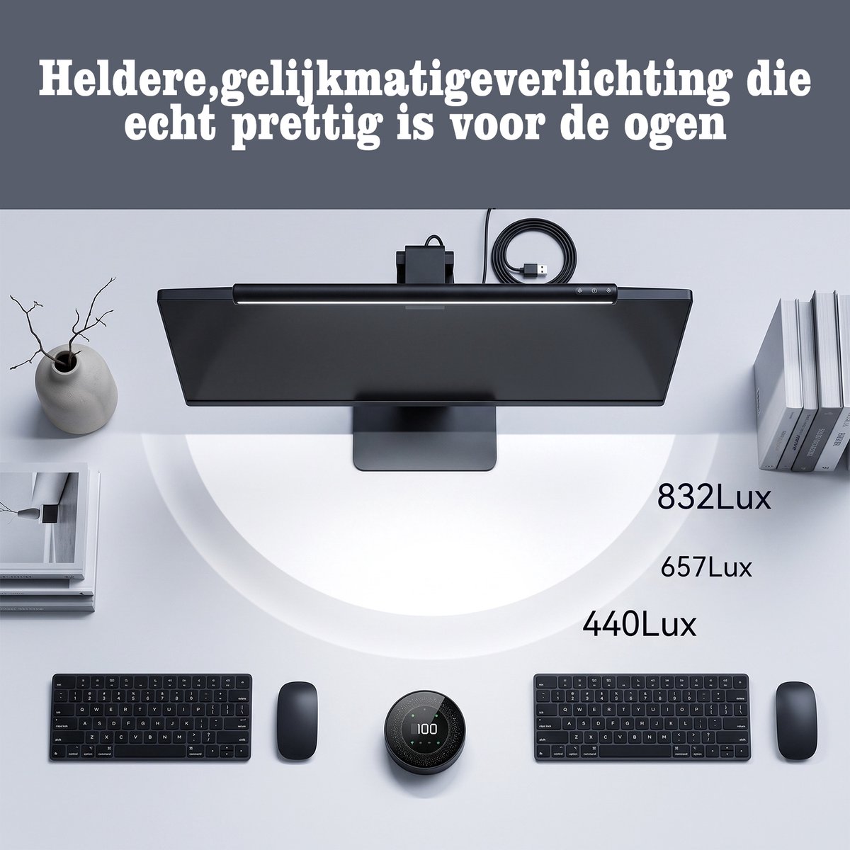Fokelyi Aluminium Monitor Lamp thumbnail 6