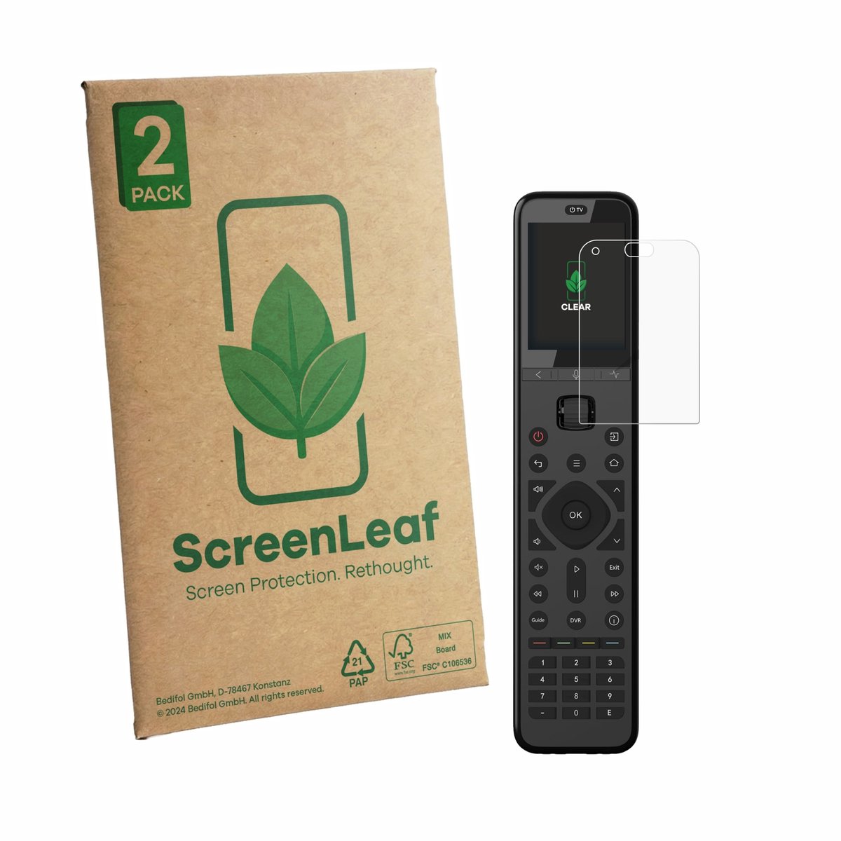 2 Stuks Screenprotector voor Sofabaton U3 - Hoogwaardige Beschermfolie transparant