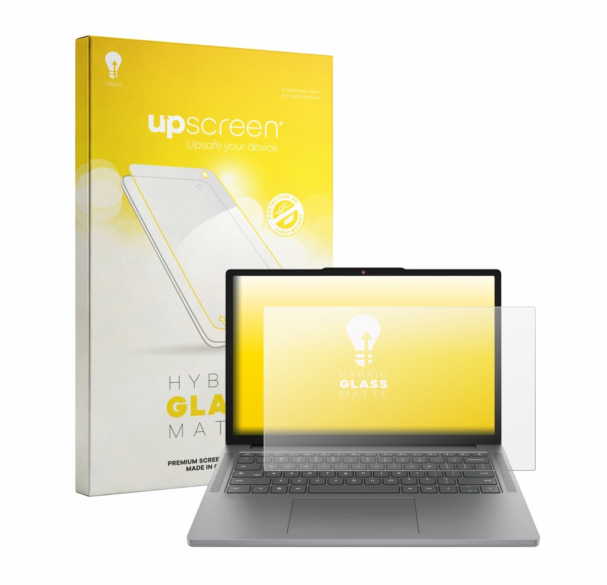 upscreen - Screenprotector voor Lenovo Chrome 14M8911 - Folie Beschermfolie Beschermglas matte