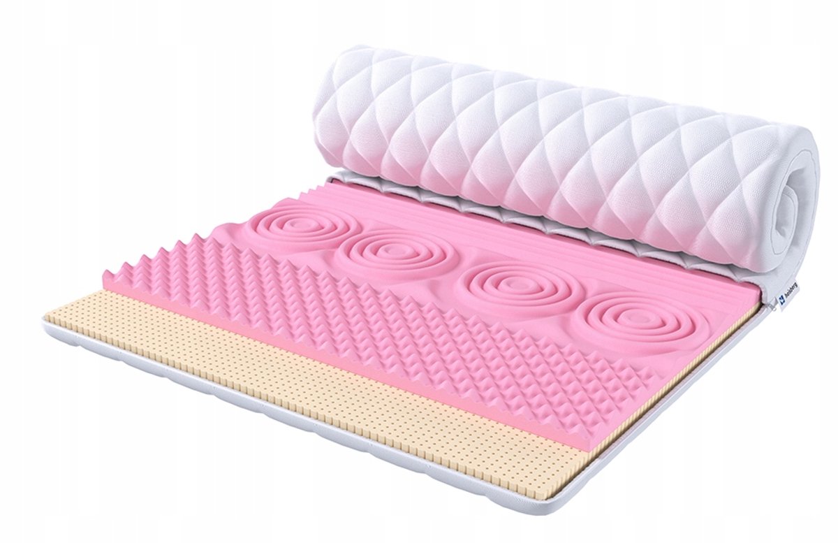 Visco Latex Matras Topper 100x200 cm - Comfort & Ondersteuning