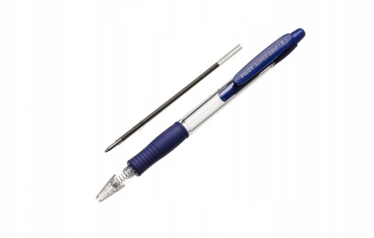Pilot Super Grip Balpen Zwart - Comfortabel Schrijven voor School en Kantoor