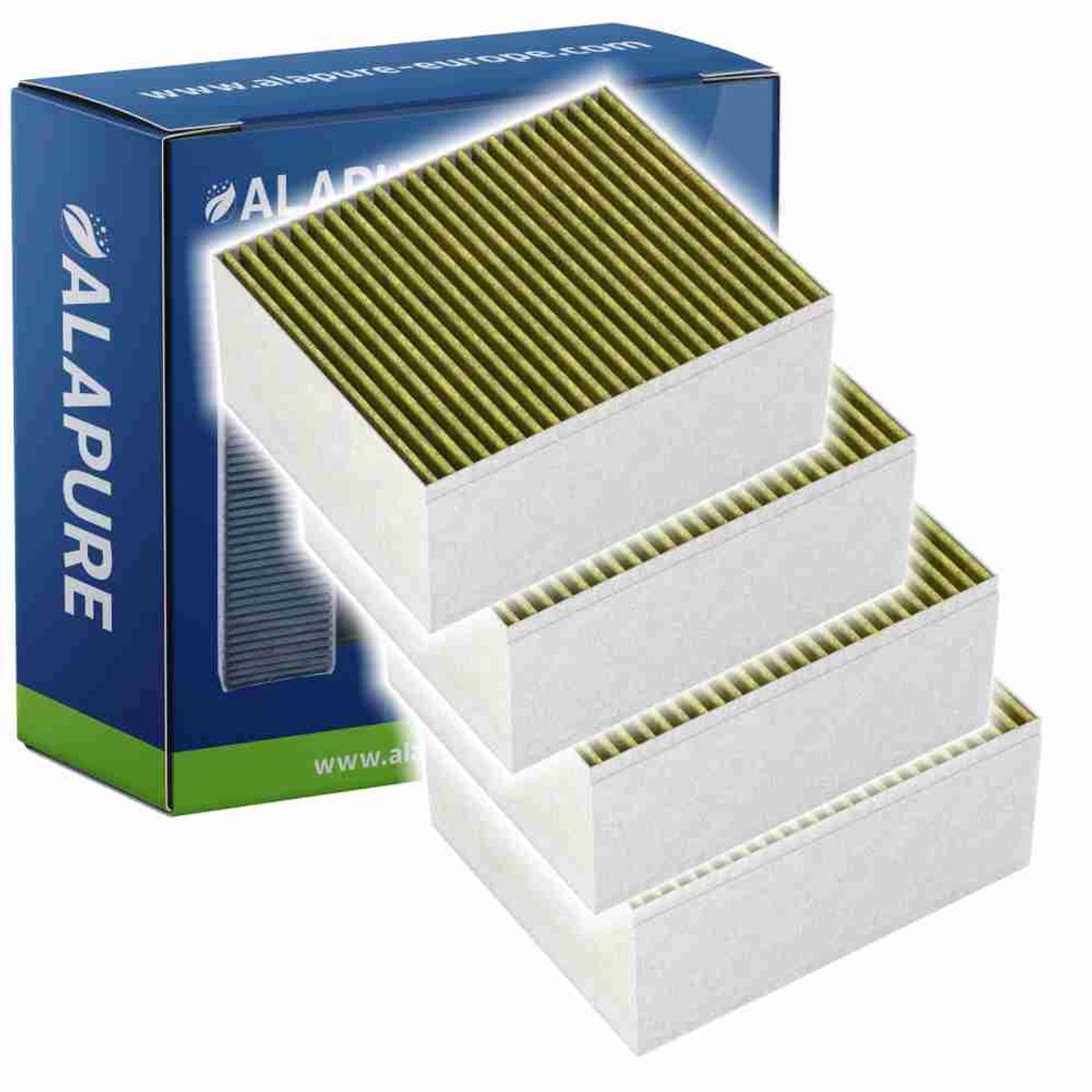 4x CleanAir Plus Koolstoffilter voor Neff 11033934