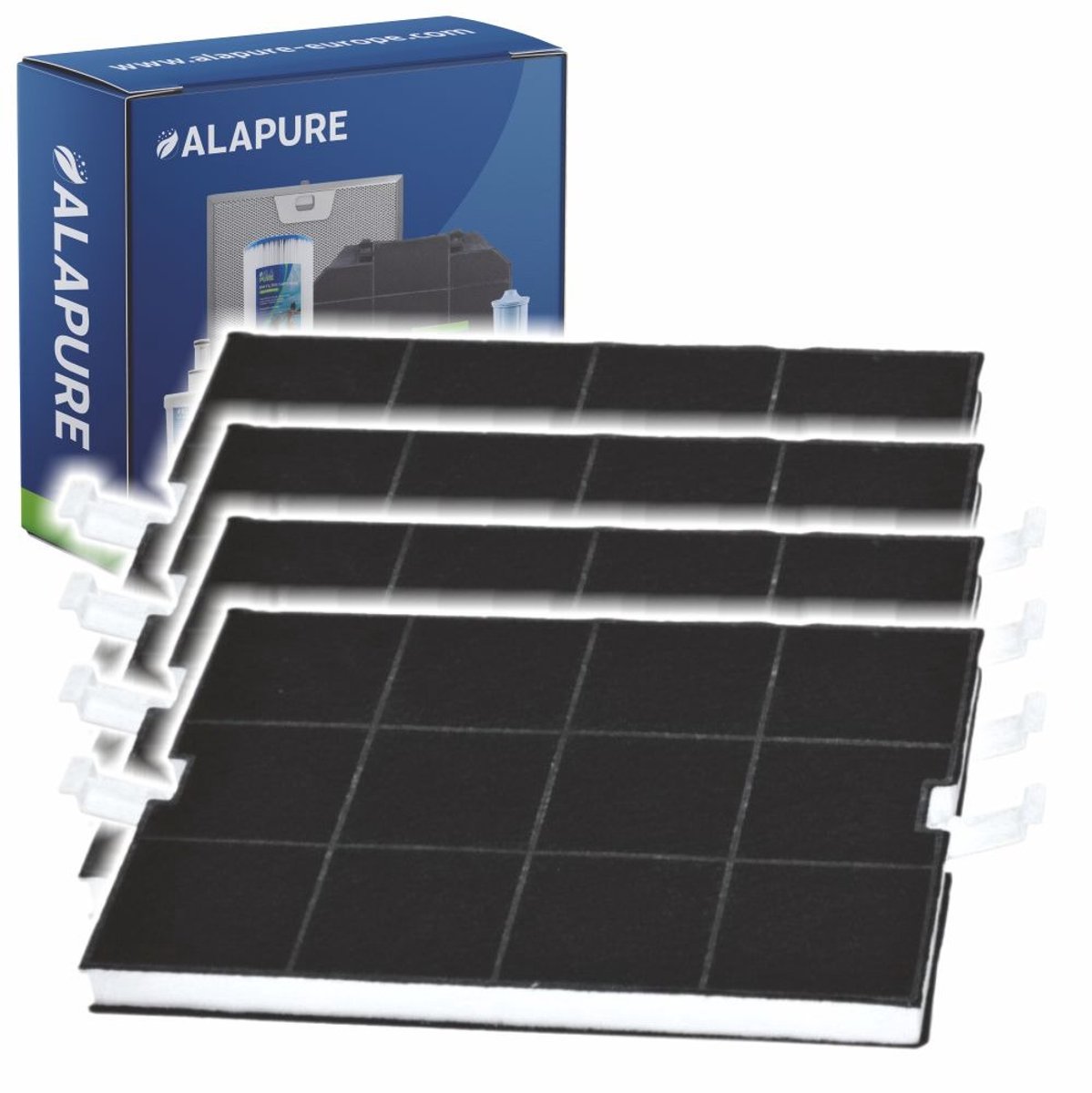 4x Koolstoffilter voor Constructa 00351210 / 351210 / CD96965001