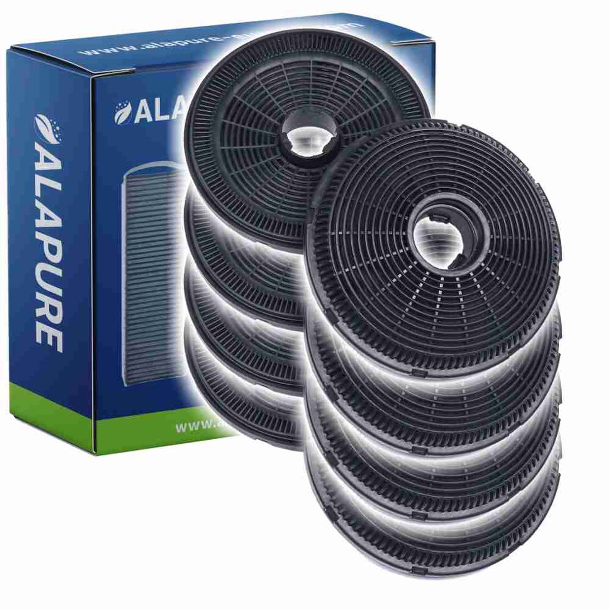 4x 801 Koolstoffilter voor Wiggo WE-9