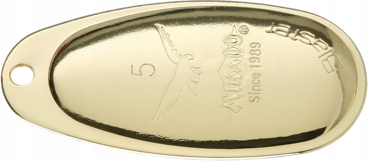 Mikado Blaster Spinner Aas - Maat 3 - 6g - Goud