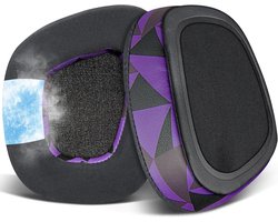 Oorkussens voor Corsair Void/Void v2/Void Pro/Void Elite/Surround bedrade en draadloze RGB USB headsets, earpads cushions met ijzijde stof
