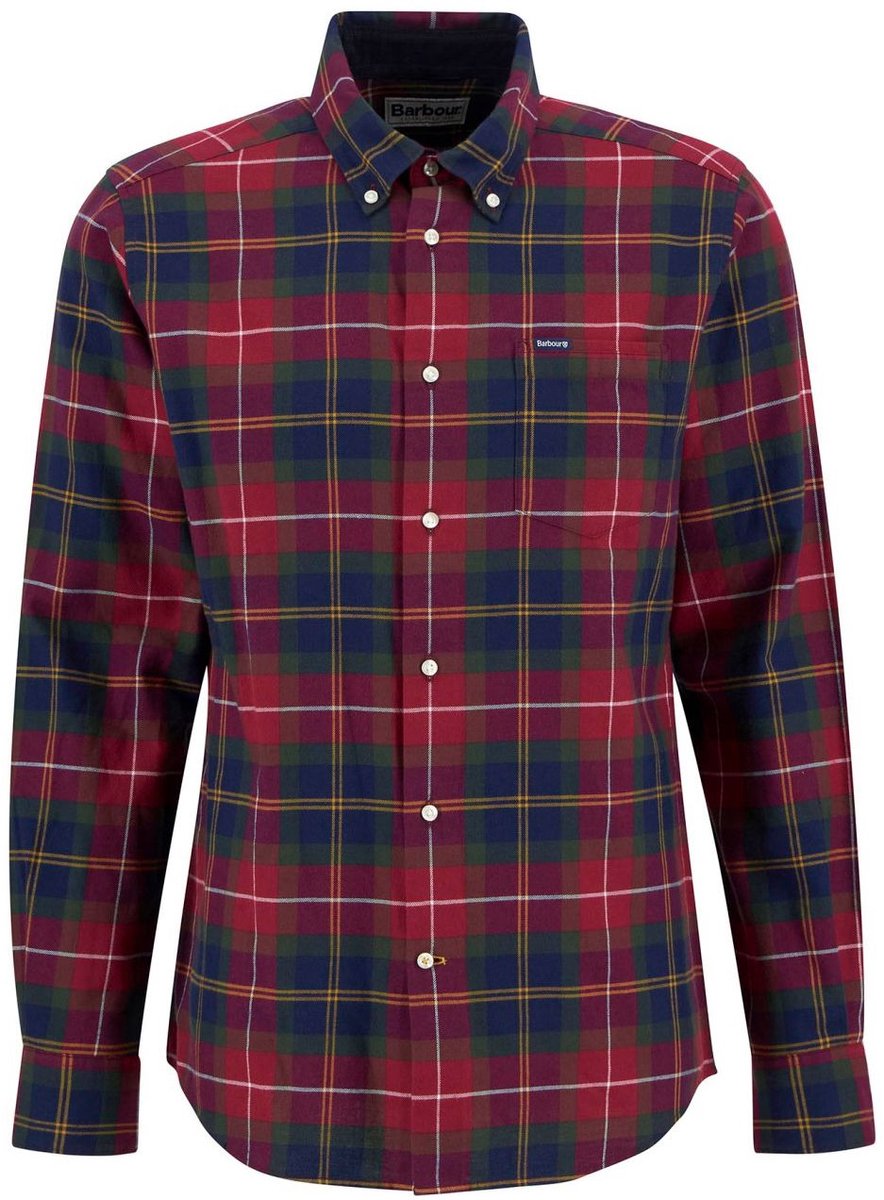 Barbour Fortrose Overhemd Tartan Rood - Maat S - Heren - Overhemden Casual