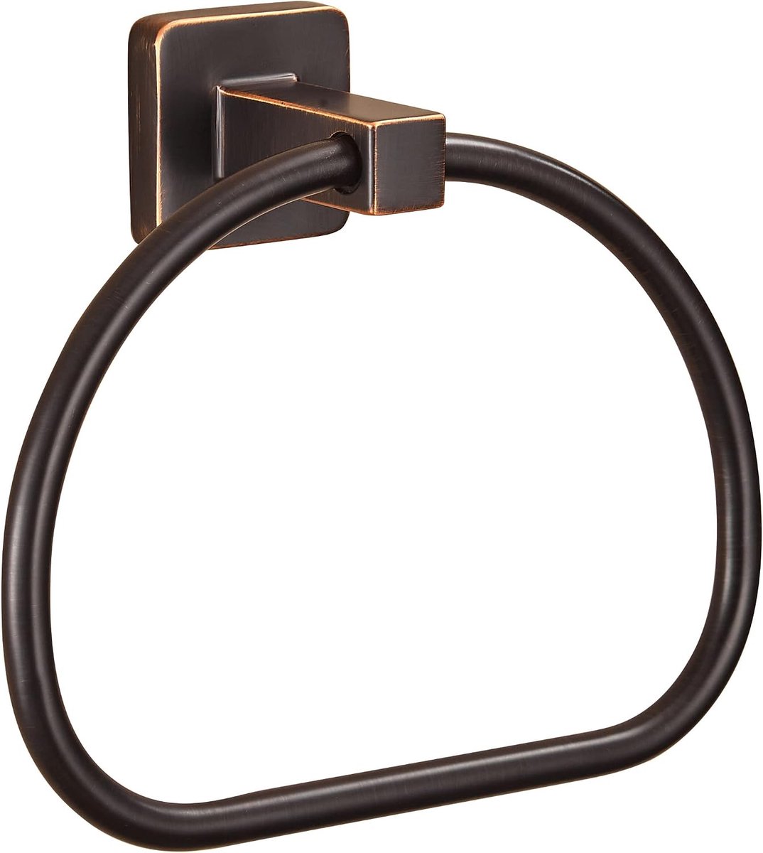 Bronzen Handdoekring, Badkamer Handdoekhouder Wandmontage, Olie Gewreven Handdoekenrek Rustieke Handdoekhanger ORB Boerderij Badkamer Accessoires