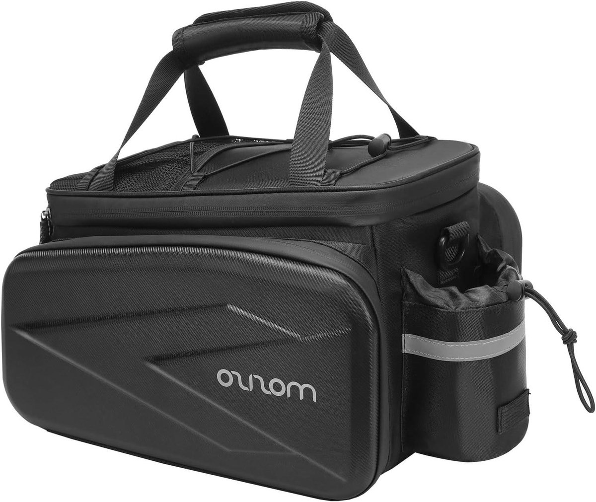 Fiets Bagagedrager Tas - Fietstas Achtertas - Vervoer en Opslag - Geïsoleerd en Waterdicht - 8 Liter Capaciteit - Zwart