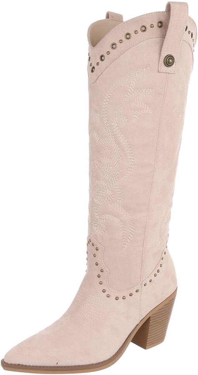 Laarzen - Western stijl en blokhak - Dames Mt:37