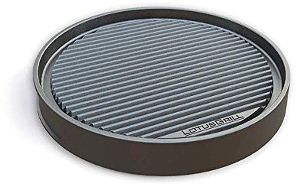 SnelShoppen - BBQ Teppanyaki Plate Ø290mm - Antiaanbakplaat voor Grillen, Koken, Bakken - Geschikt voor Tuin, Camping, Feest - Duurzaam Metaal - Perfe