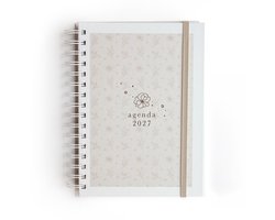 Maan Amsterdam - Agenda 2027 - A5 jaaragenda - Weekagenda - Ringband - 1 week op 2 pagina's