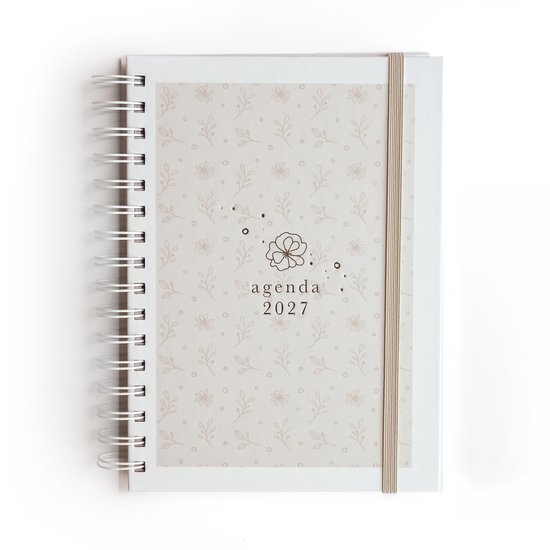Maan Amsterdam - Agenda 2027 - A5 jaaragenda - Weekagenda - Ringband - 1 week op 2 pagina's