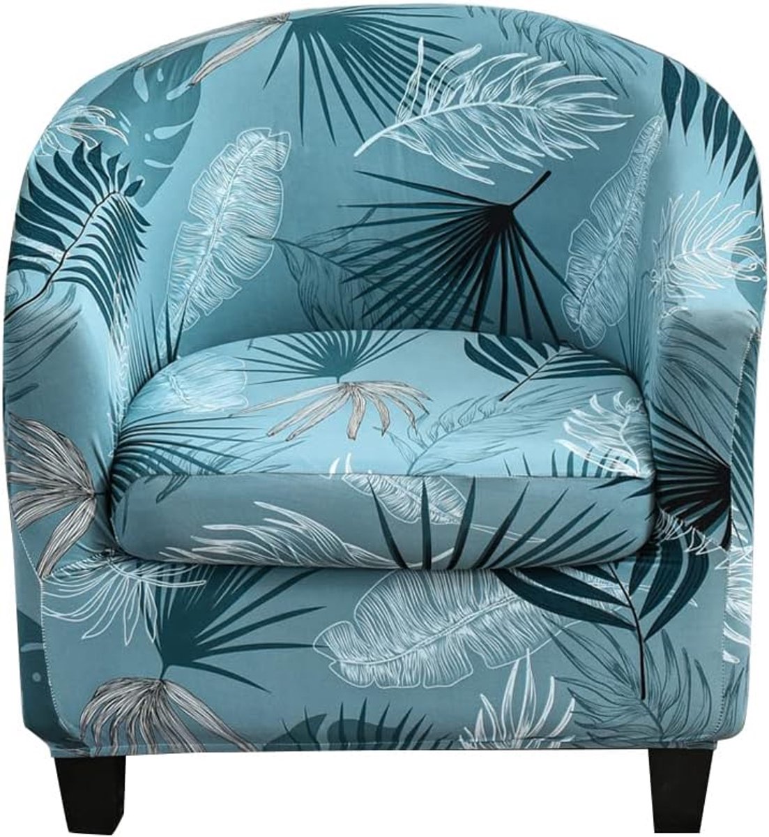 SnelShoppen - Armchair cover Cabriolet 1-zits, Tullsta 2-delig, Cocktail fauteuil hoes, Pinellia, Velvet, Beschermhoes voor stoel, Dierenschoon, Stof,