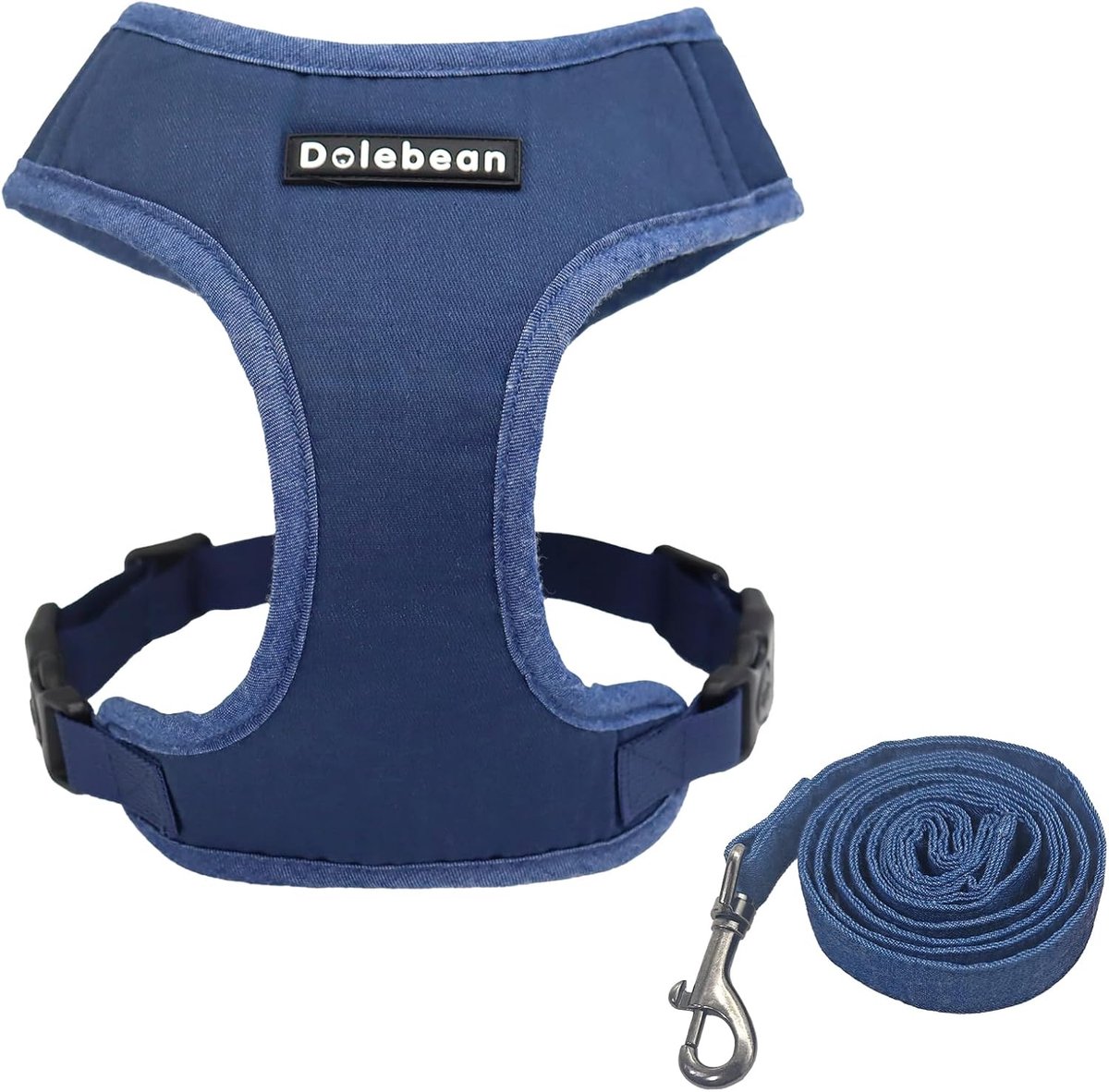 SnelShoppen - Small Dog Harness voor Chihuahua en Labrador - Inclusief Gratis Leash - No Pull Basis - Y-vormig - Gemakkelijk Wandelen - Verstelbaar -
