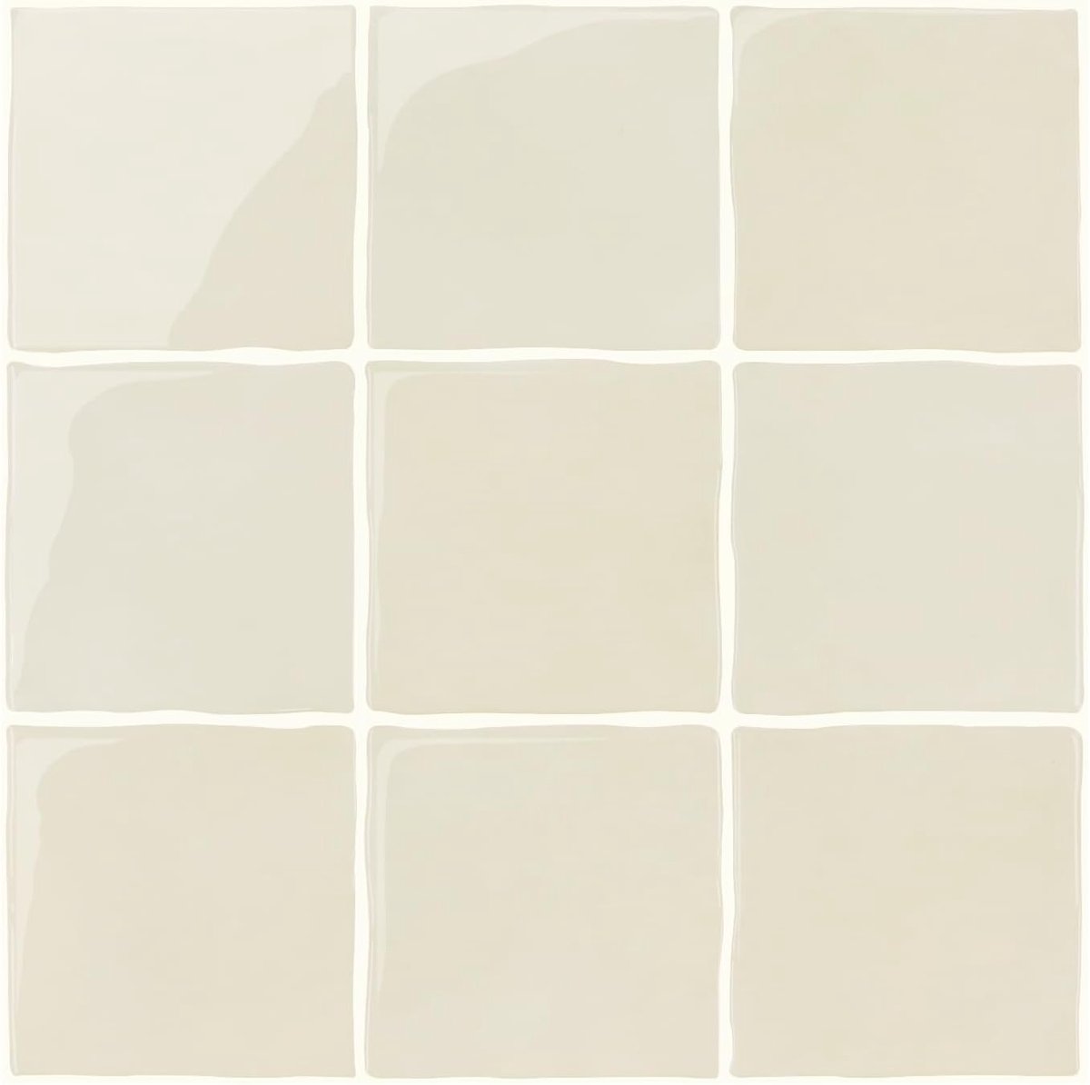 SnelShoppen - 3D Wandstickers, Zelfklevende Vinyl Tegels voor Keuken en Badkamer, Beige, 10 Stuks 30.5 x 30.5 cm, Duurzaam en Waterdicht