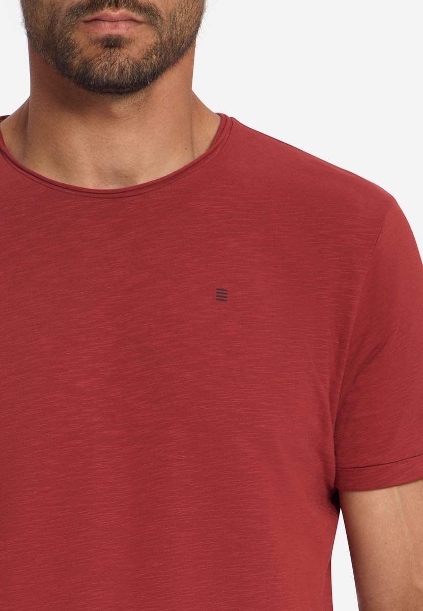 Katoenen Slub T-shirt