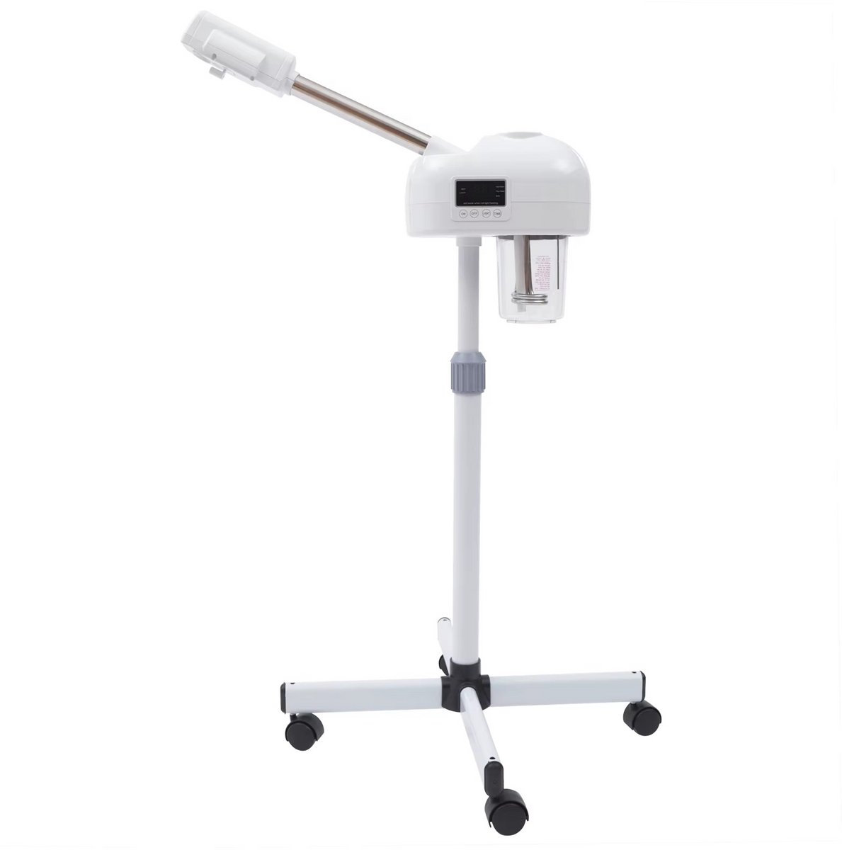 JOYNEXTBUY – Professionele Gezichtsstomer met Nano-Ion Ozon – Hot Mist Facial Steamer – LCD-scherm – Verstelbare Hoogte – Voor Salon & Thuis Spa – Gezichtsverzorging