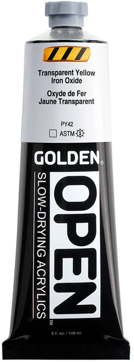 Golden Acrylverf Transparant Geel IJzeroxide 59 ml