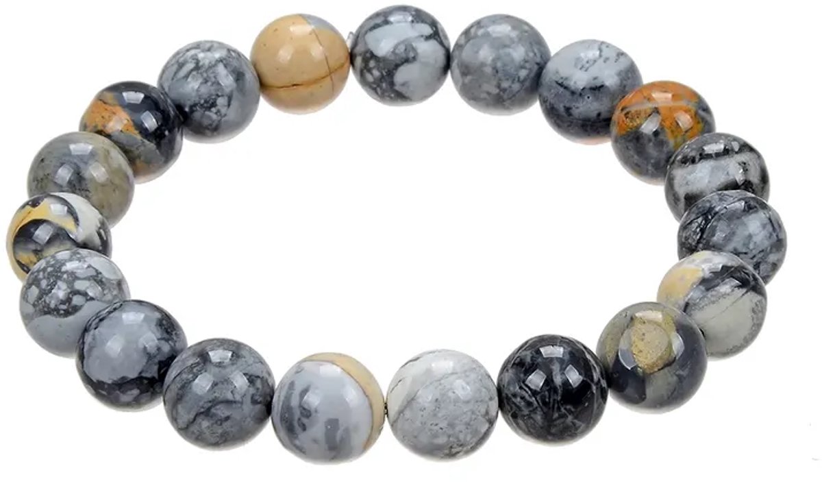 Armband Maligano Jaspis 10 mm