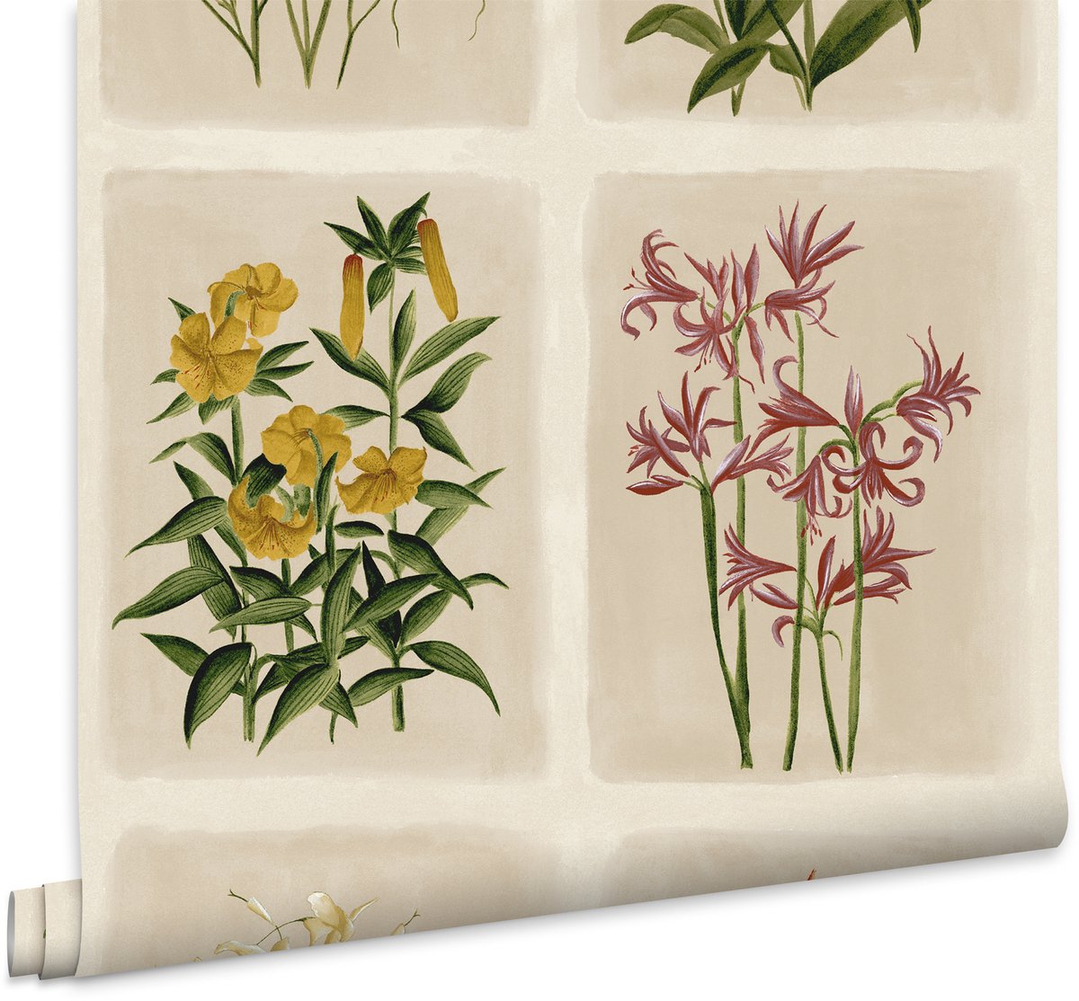 Laura Ashley Vliesbehang - Pershore Postcards Linen