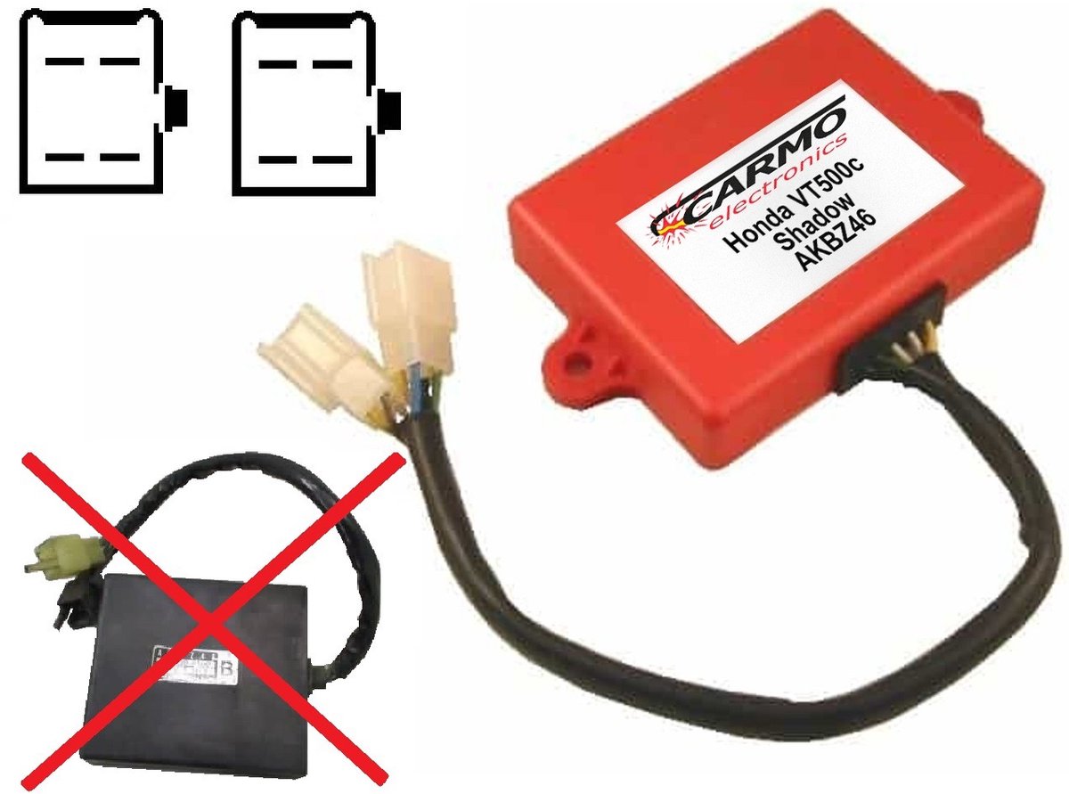 Carmo CARI-HO-VT500-AKBZ46 Honda VT500 VT500C - ontsteking CDI ECU
