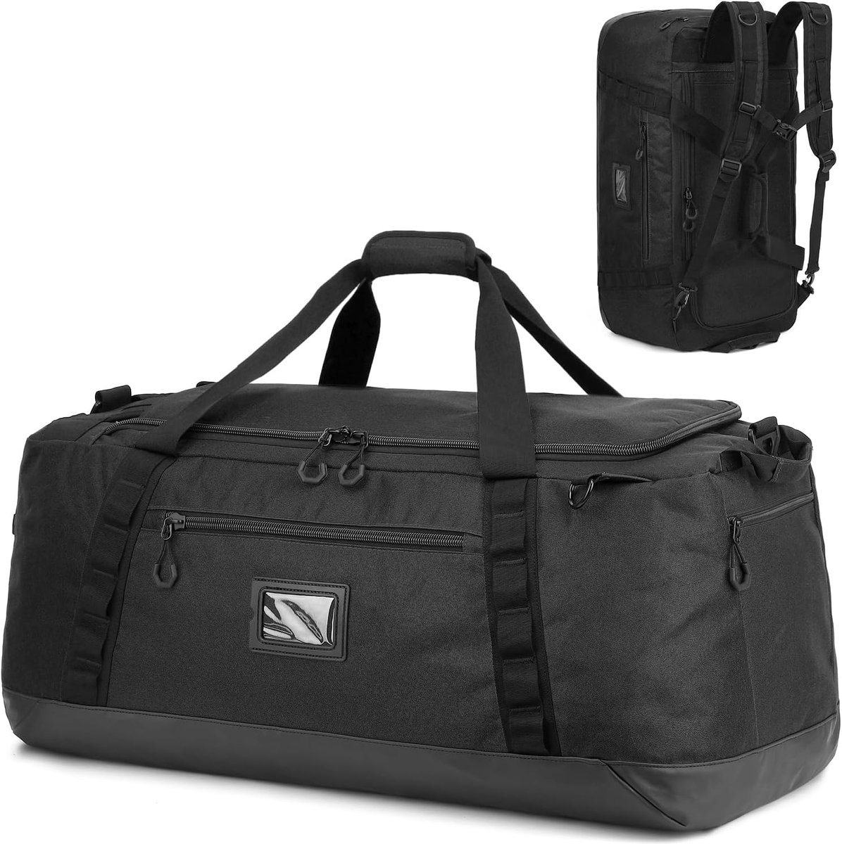 SnelShoppen - Grote Reis Duffle Bag Lichtgewicht Sport Gym Duffle Bag, Zwart, 30 Inch - Ideaal voor Sport, Reizen, Weekenduitjes, Camping