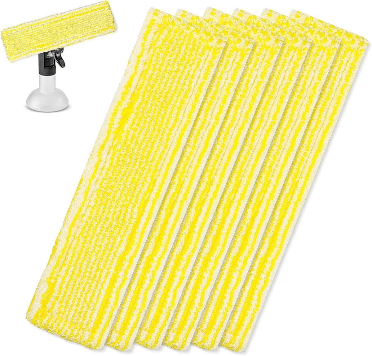 Vervangende Microvezel Mop Pads voor Raamreinigers, Accessoires voor Effectieve Ramenreiniging en Streeploos Resultaat, Geschikt voor WV2, WV5 en WV6