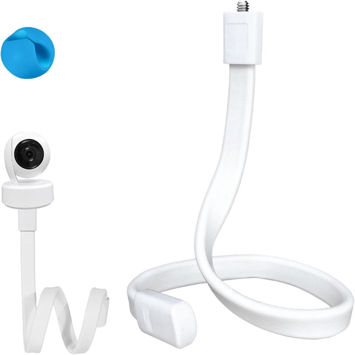 SnelShoppen - Universele Baby Monitor Houder, Flexibele Baby Camera Houder, Kinderen Beveiliging, Geen Boren Vereist, 1/4 Draad, Geschikt voor Diverse
