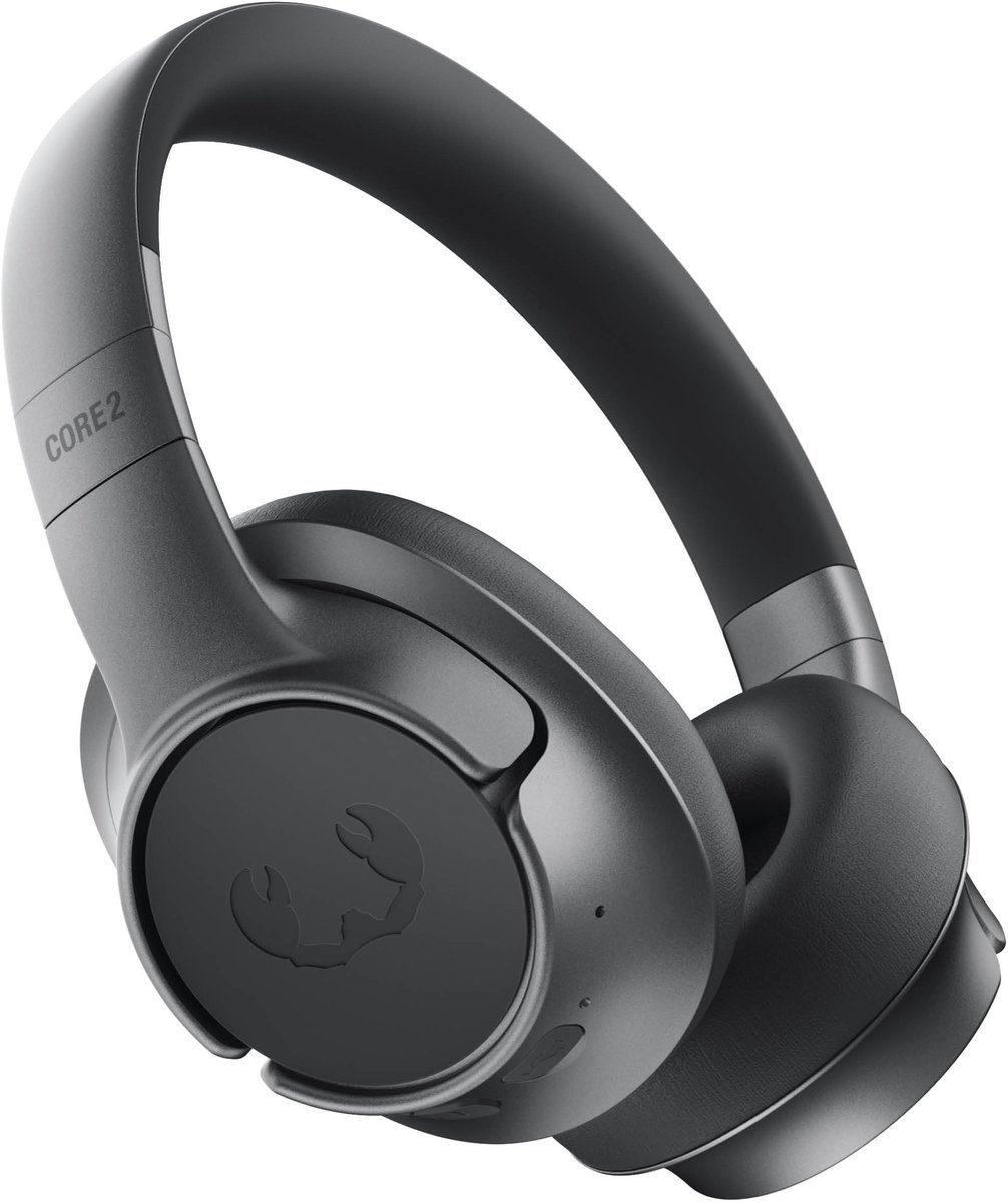 Fresh 'n Rebel Clam Core 2 - Draadloze Bluetooth Koptelefoon - Over-Ear - 70 uur Speelduur - My Sound App - Storm Grey