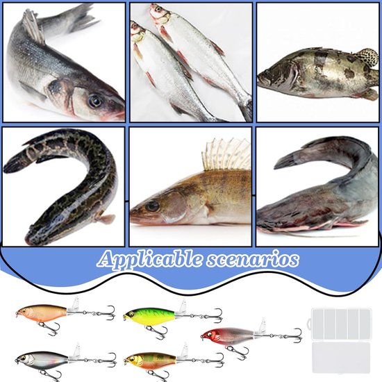 Zander Wobbler van 5.5 inch (14 cm) - Perfect voor zoet- en zoutwater vissen, ideaal voor snoekbaars, baars en andere roofvissen — afbeelding 3