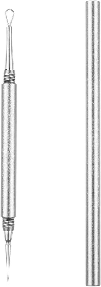 Professionele Titanium Pincet voor Acne Behandeling en Verwijdering van Mee-eters, Ideaal als Acne Squeeze Tool en Pore Cleanser