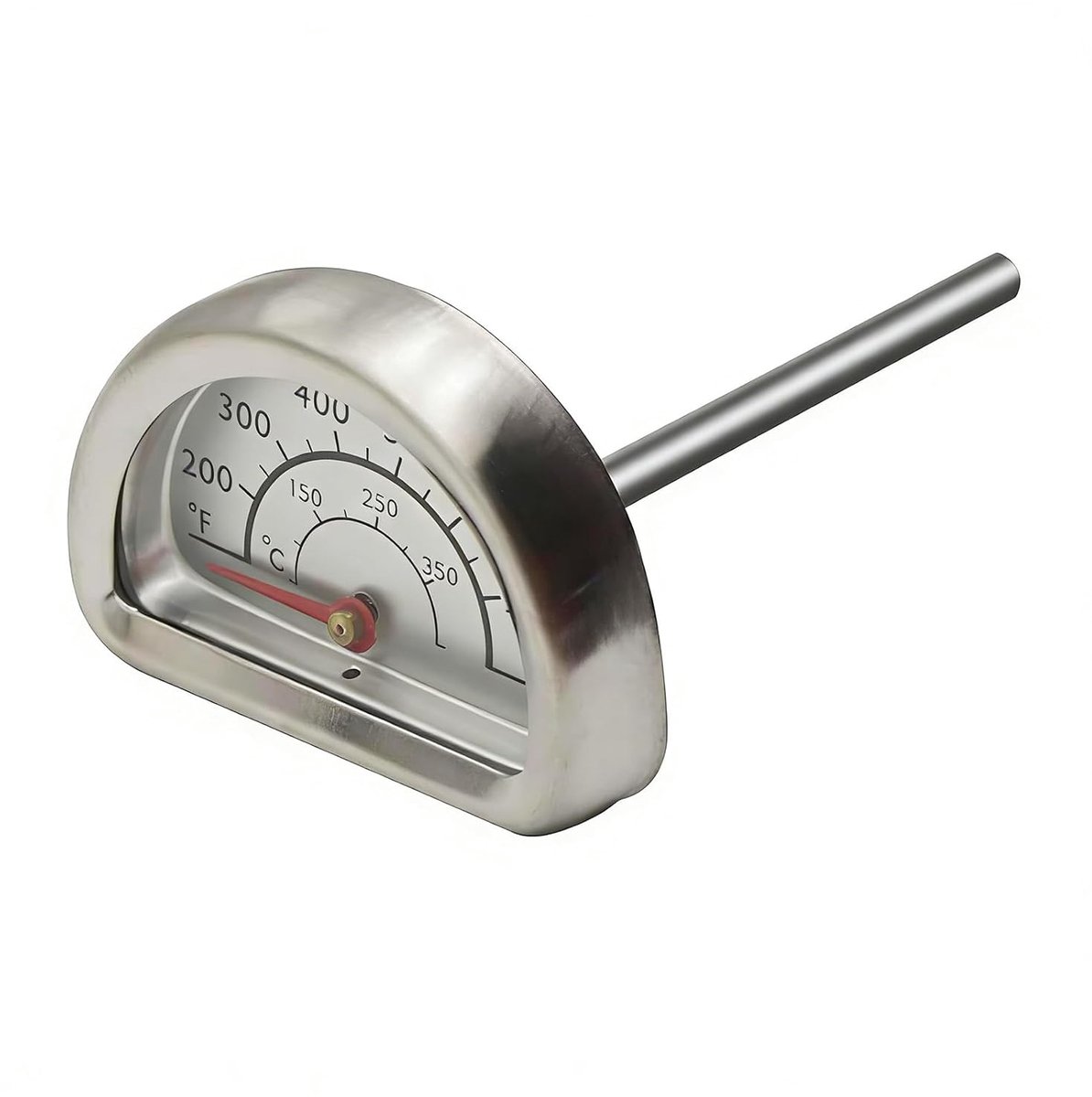 SnelShoppen - Thermometer Oven Thermometer RVS met 7 cm Probe Grill Thermometer Nauwkeurig Keuken Thermometer voor Oven, Barbecue, Smoker, Temperatuur