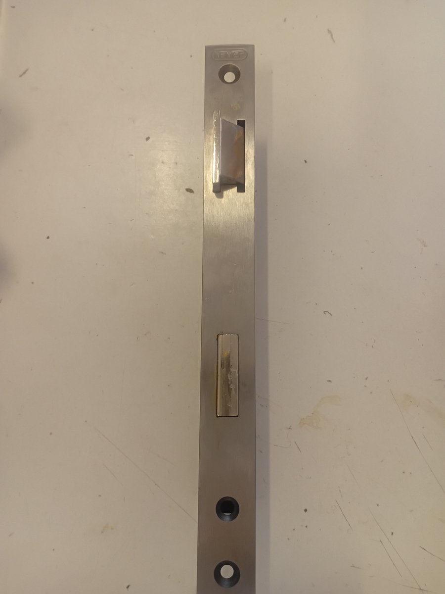 nemef veiligheidsdeurslot pc 92 1292/27 - 40 mm