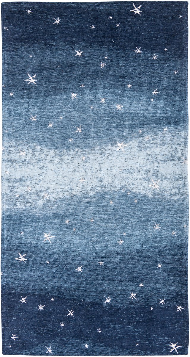 Binnen vloerkleed -140 x 200 cm - Belavita Twinkly Twinkly 8806 108806 laagpolig tapijt - Made In Belgium