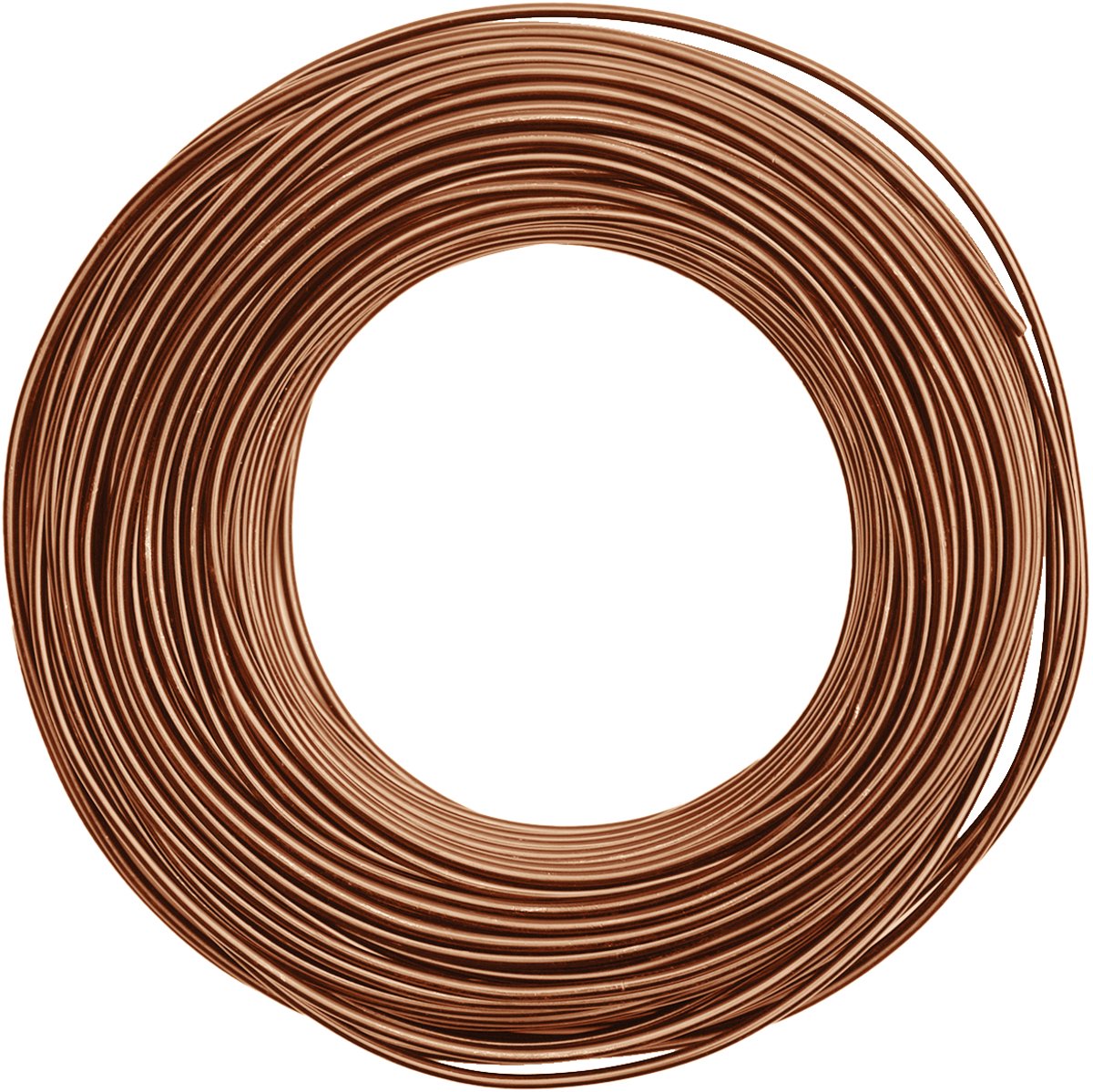 Vaessen Creative Aluminium Draad - 2,5mm - ±37m - 500g - Bruin