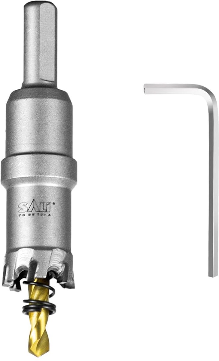SnelShoppen - TCT Boor Hout en Metaal Zaagset met Titanium Coating, Ø 20 mm, Ideaal voor RVS, Ijzer, Kunststof, Hout, Duurzaam en Sterk