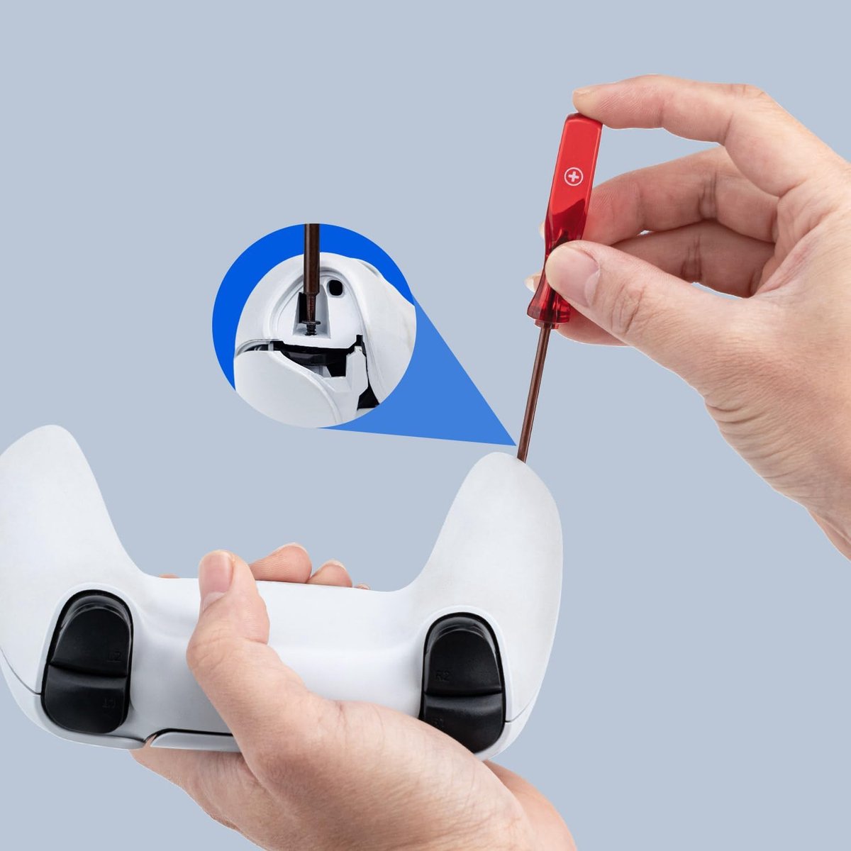 Elektromagnetische Joysticks Vervangingsset voor PS5 Controller - 3D Analoge ThumbStick Caps en Accessoires voor DualSense en DualSense Edge – foto 8
