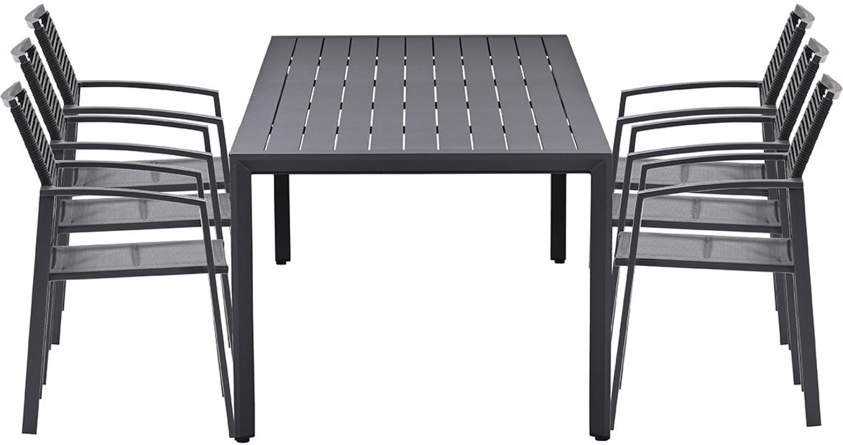 Garden Impressions Cosmo/Felini tuinset 6 personen met tafel 220 cm