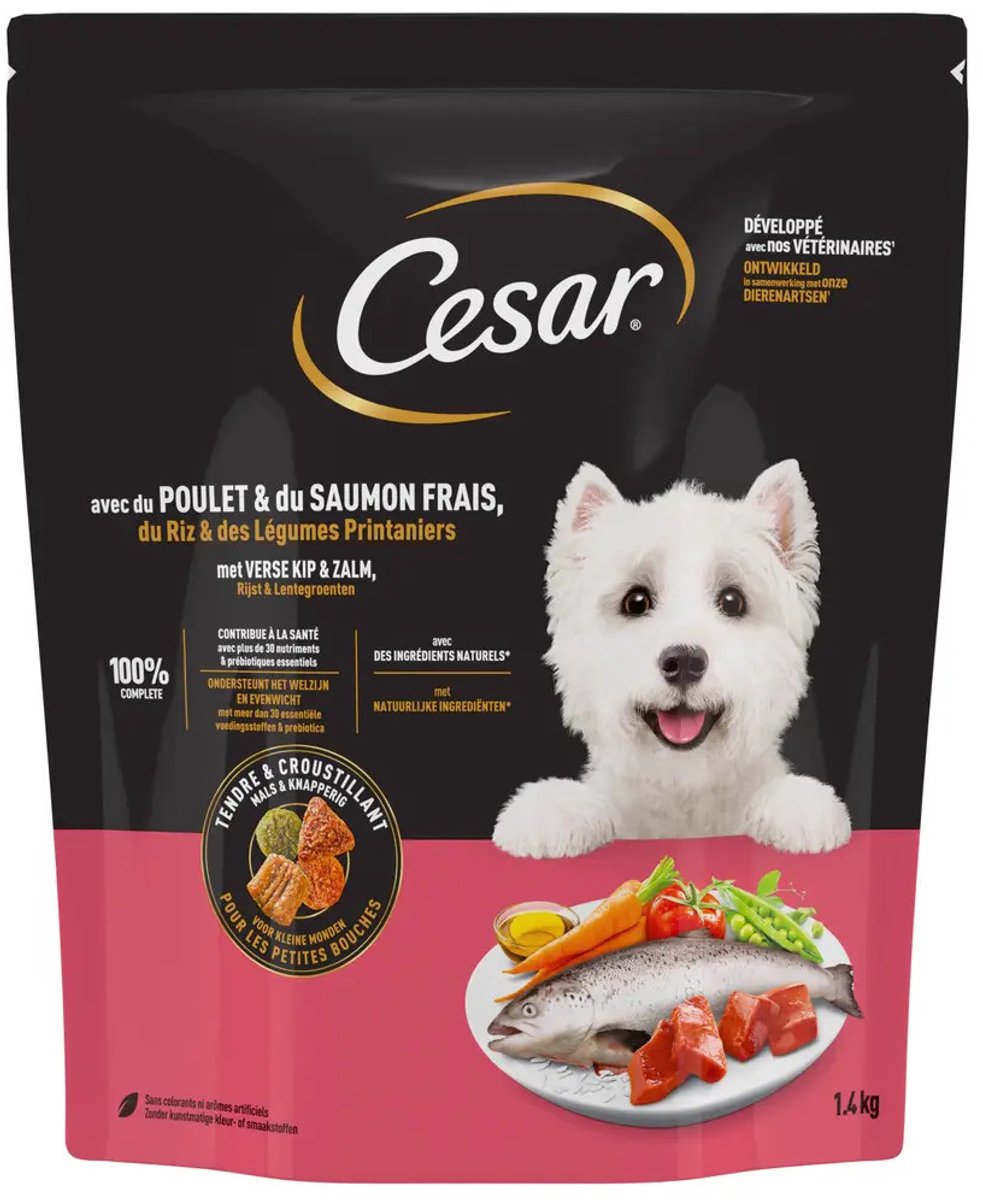 Cesar Cesar Kip & Zalm - Hondenvoer - 1400g