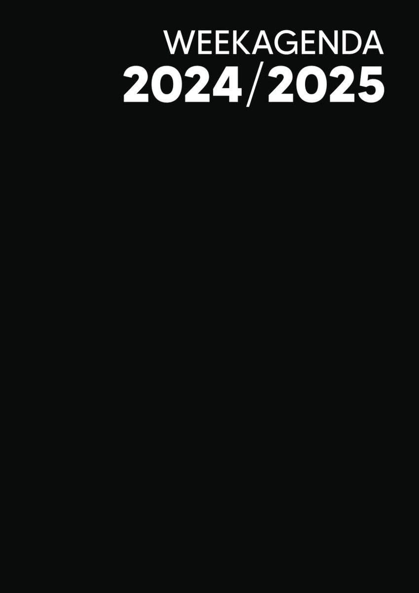 SnelShoppen - Weekagenda 2024 2025, Groot A4-formaat, 1 Week op 2 Pagina's, Verticale Presentatie, 12 Maanden, Nederlands, Perfect voor Organisatie en