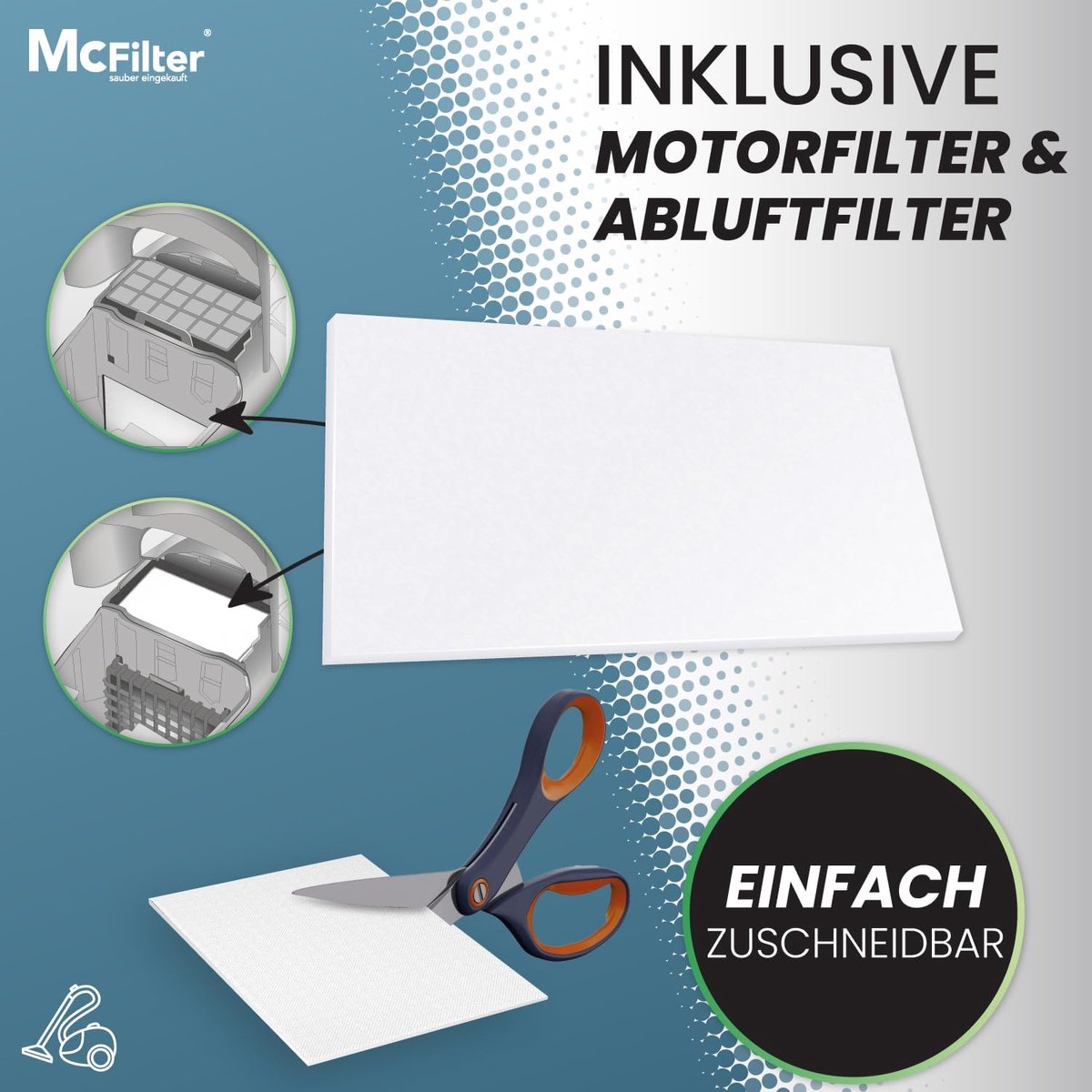 SnelShoppen - 20 Stuks Stofzuigerzakken 5-Laags Microvezel met Filters, Geschikt voor Diverse Stofzuiger Modellen, Voor Optimale Zuigkracht en Filtrat