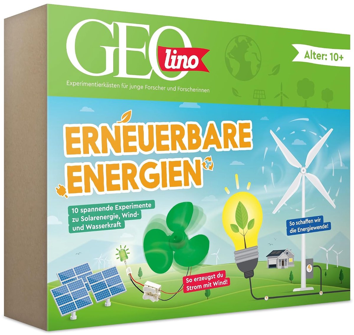 SnelShoppen - Experimenteer met Solarenergie: 10 Leerzame Kinderen Wetenschap Kits, Duurzame Energie, Educatief Speelgoed voor Thuis, Onderwijs en Bui